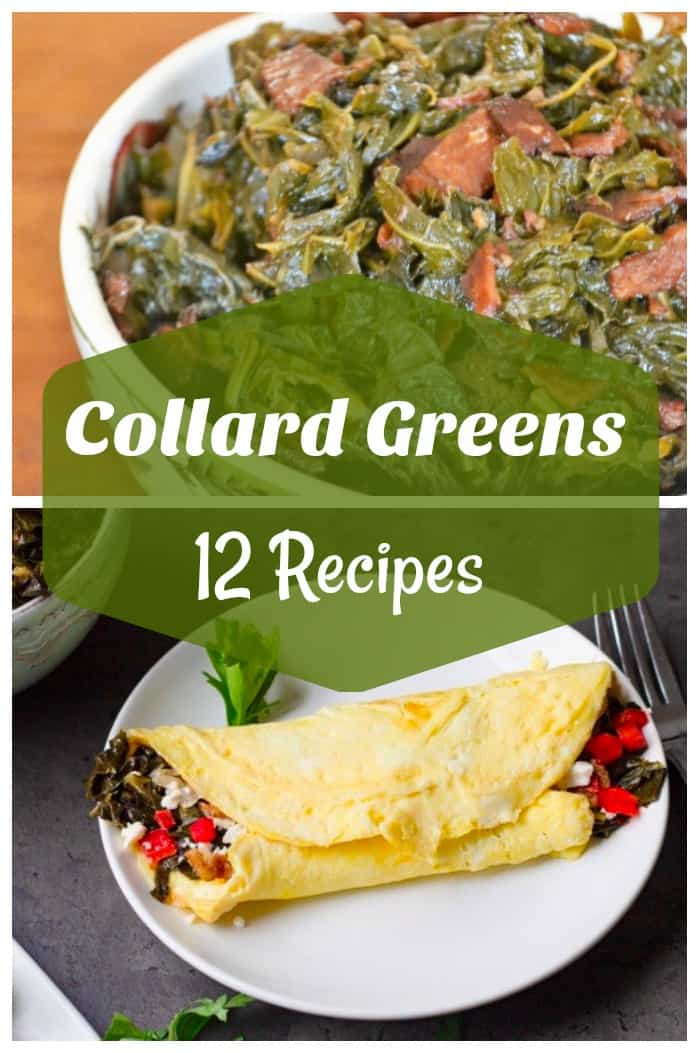 collard greens collage