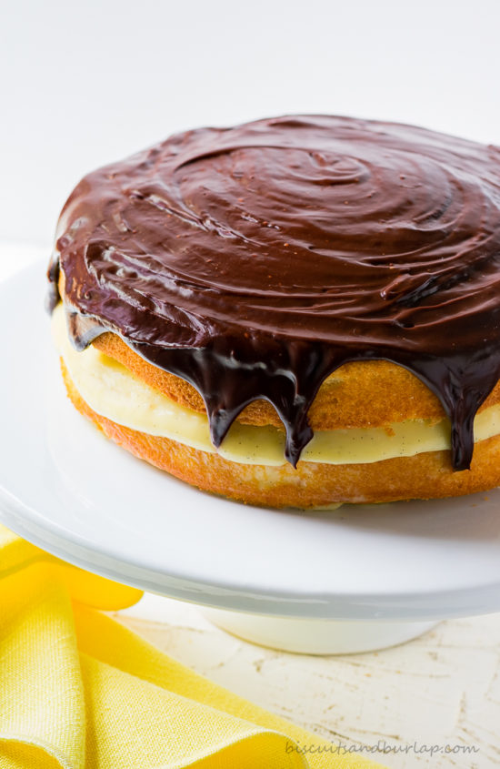 whole boston cream pie