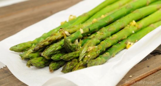 Roasted Asparagus with Lemon and Garlic