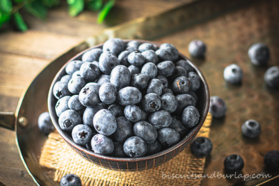 bluerries in bowl