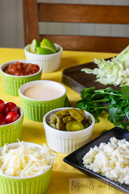 toppings for grilled fish tacos