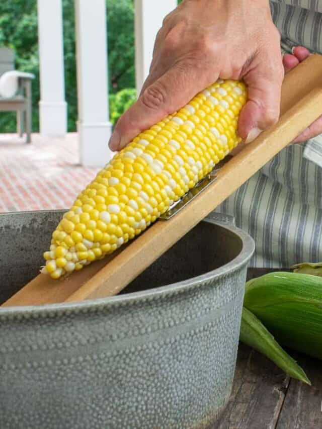 The Best Way to Make Classic Creamed Corn Biscuits & Burlap