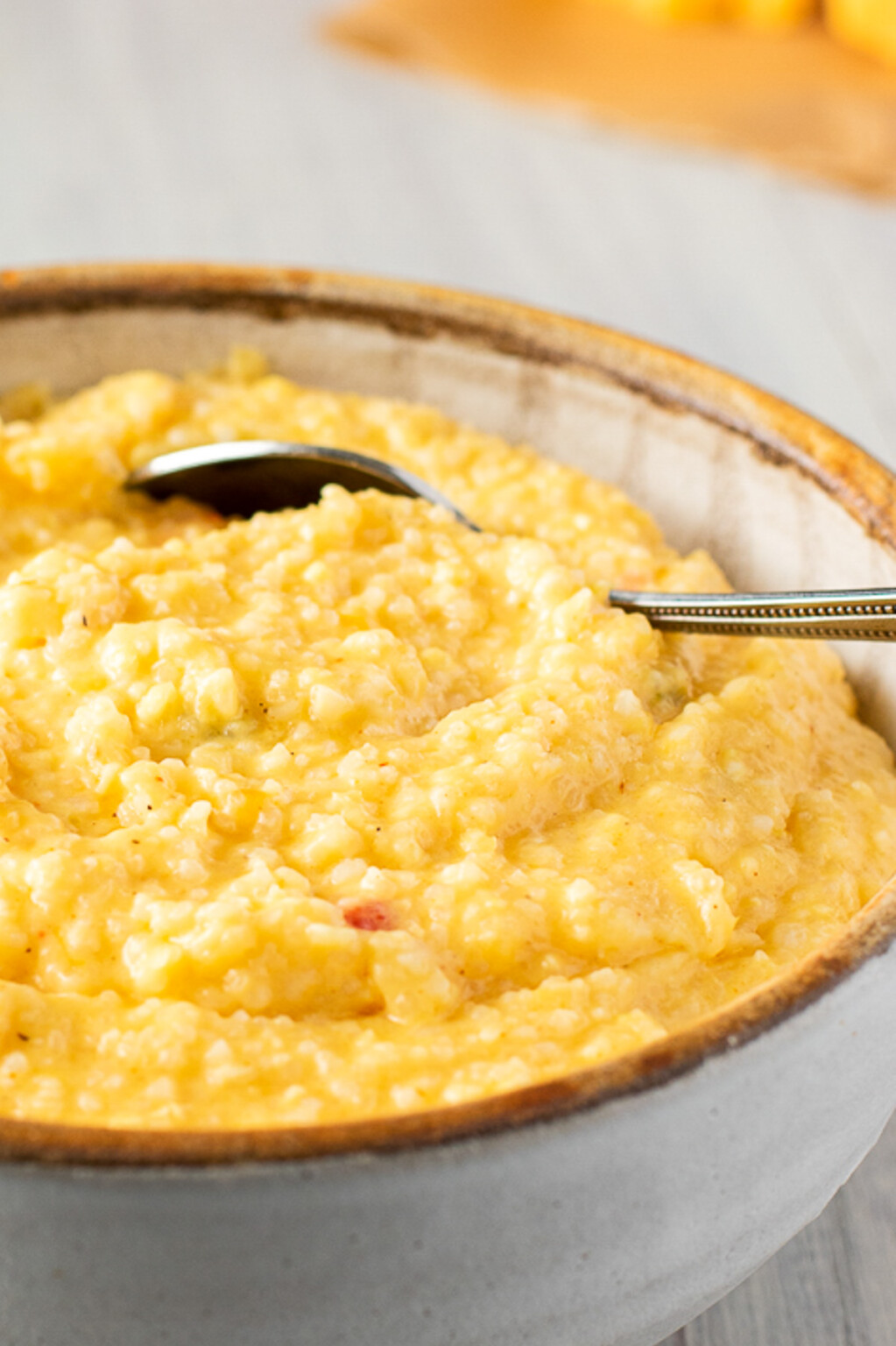 Pimento Cheese Grits Biscuits & Burlap