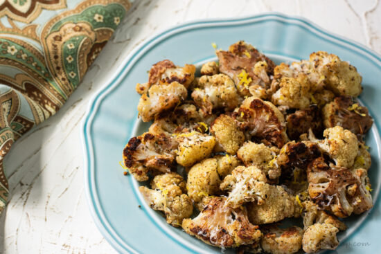 roasted cauliflower