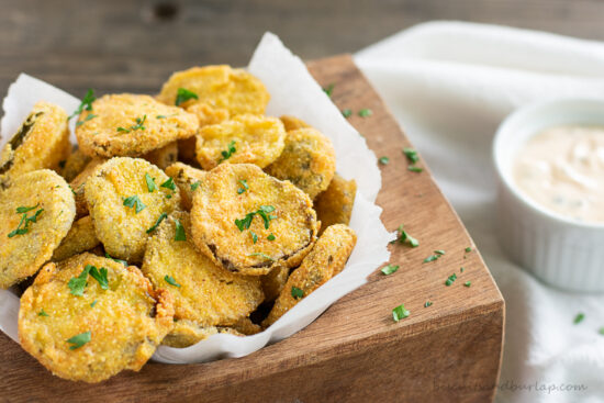 Crispy Fried Pickles