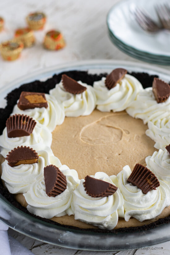 Peanut Butter Pie with Oreo Crust