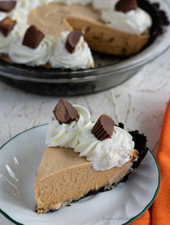 Peanut Butter Pie with Oreo Crust