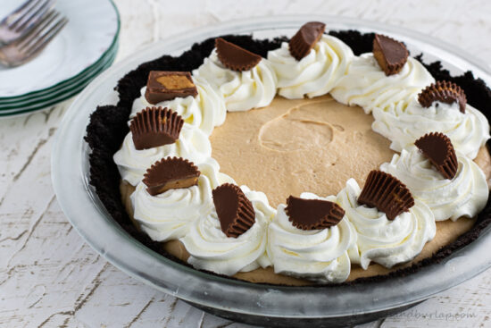 Peanut Butter Pie with Oreo Crust