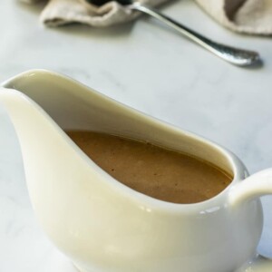 gravy in gravy boat