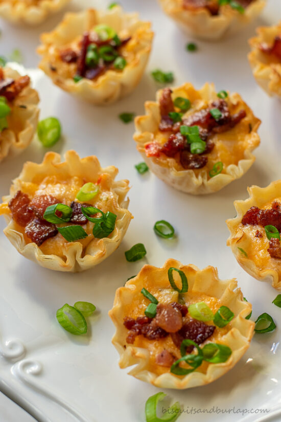 close up of pimento cheese appetizers