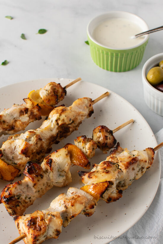 Air Fryer Chicken Skewers (Kebabs) - A Pinch of Healthy