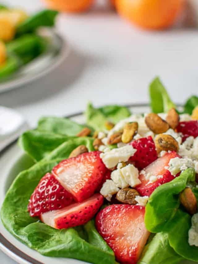 Clementine Salad Recipe with Tangy Vinaigrette Biscuits & Burlap