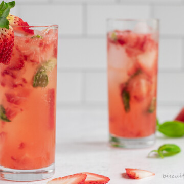 strawberry-basil-cocktail-with-gin
