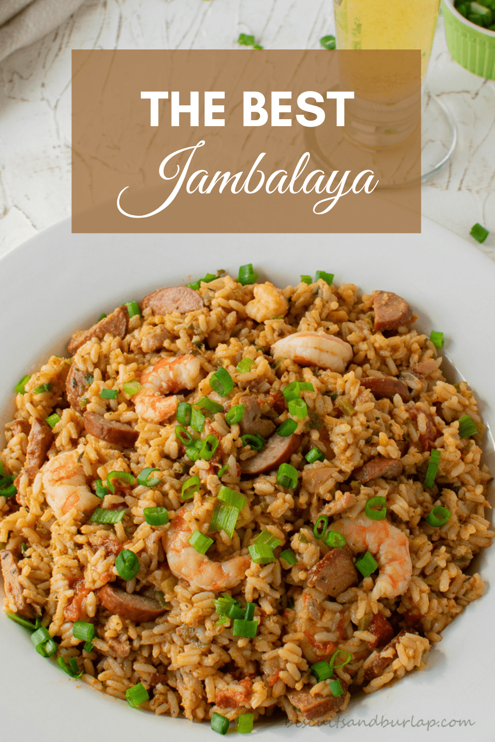 Best Jambalaya Recipe (Video) Biscuits & Burlap
