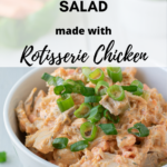 pin for rotisserie chicken salad - buffalo style