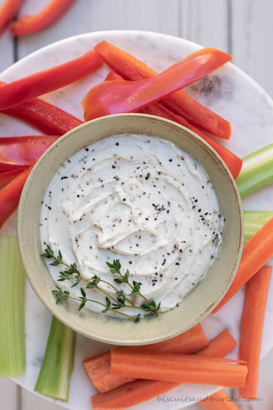 goat cheese with honey, lemon, and black pepper