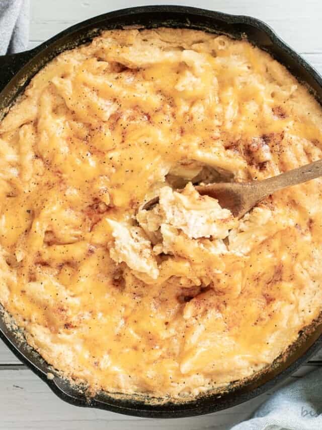 Smoked Mac & Cheese Biscuits & Burlap