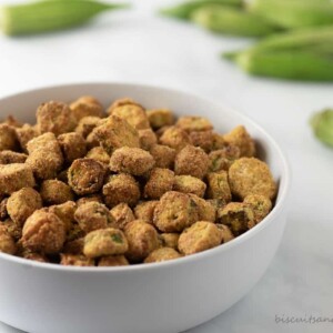 Air fryer okra