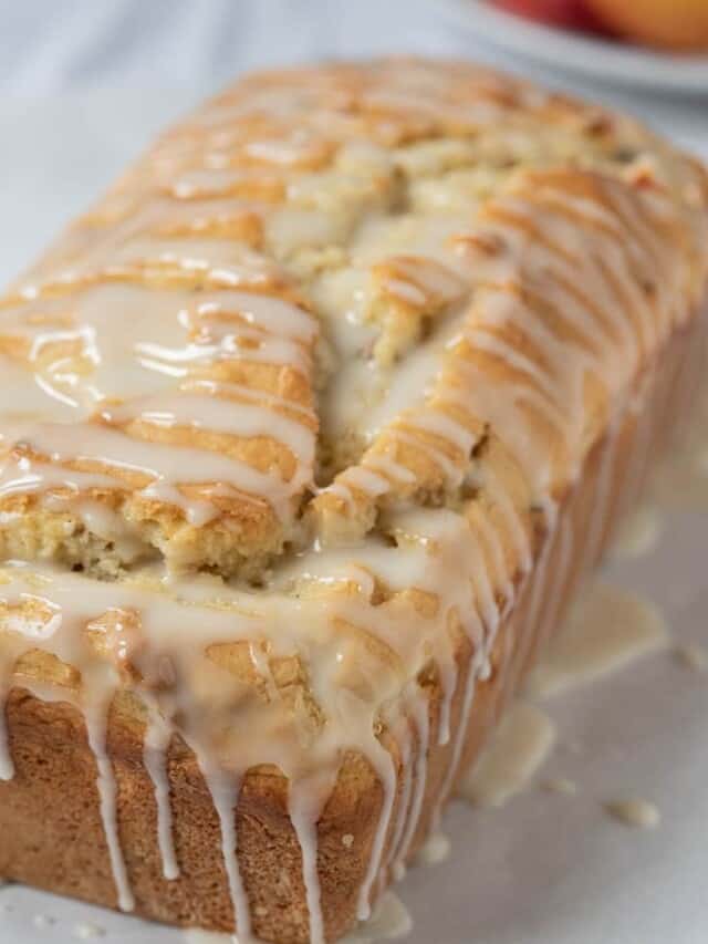 Peach Bread Recipe Biscuits & Burlap