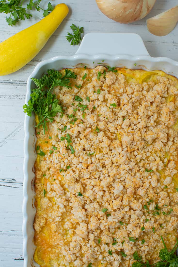 Keto Squash Casserole