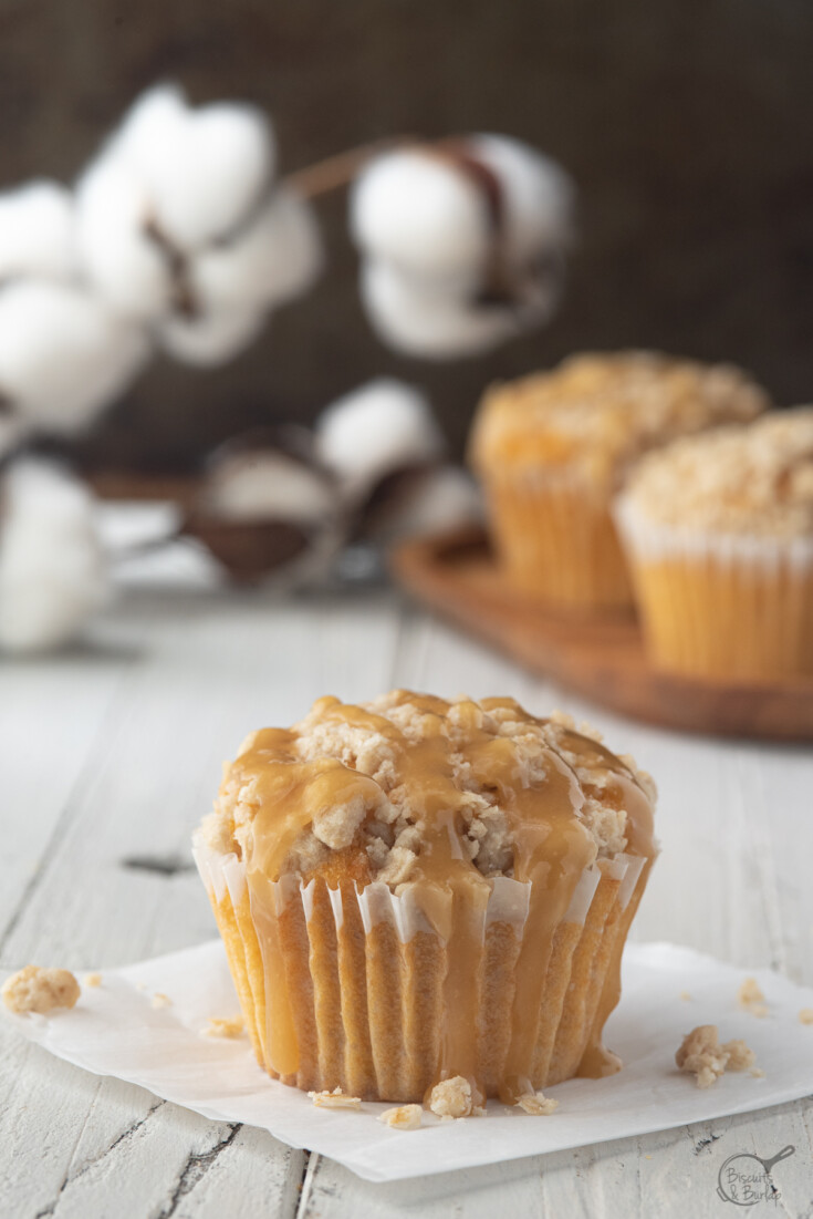 sweet potato muffin with more behind