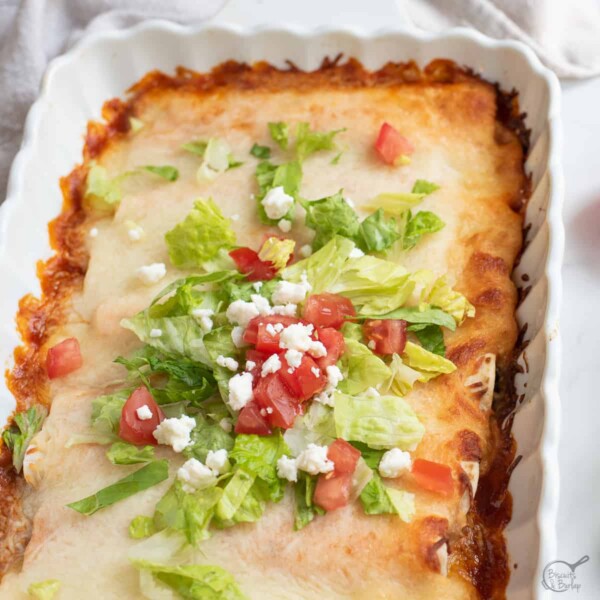Low Carb Enchiladas Beef & Bean