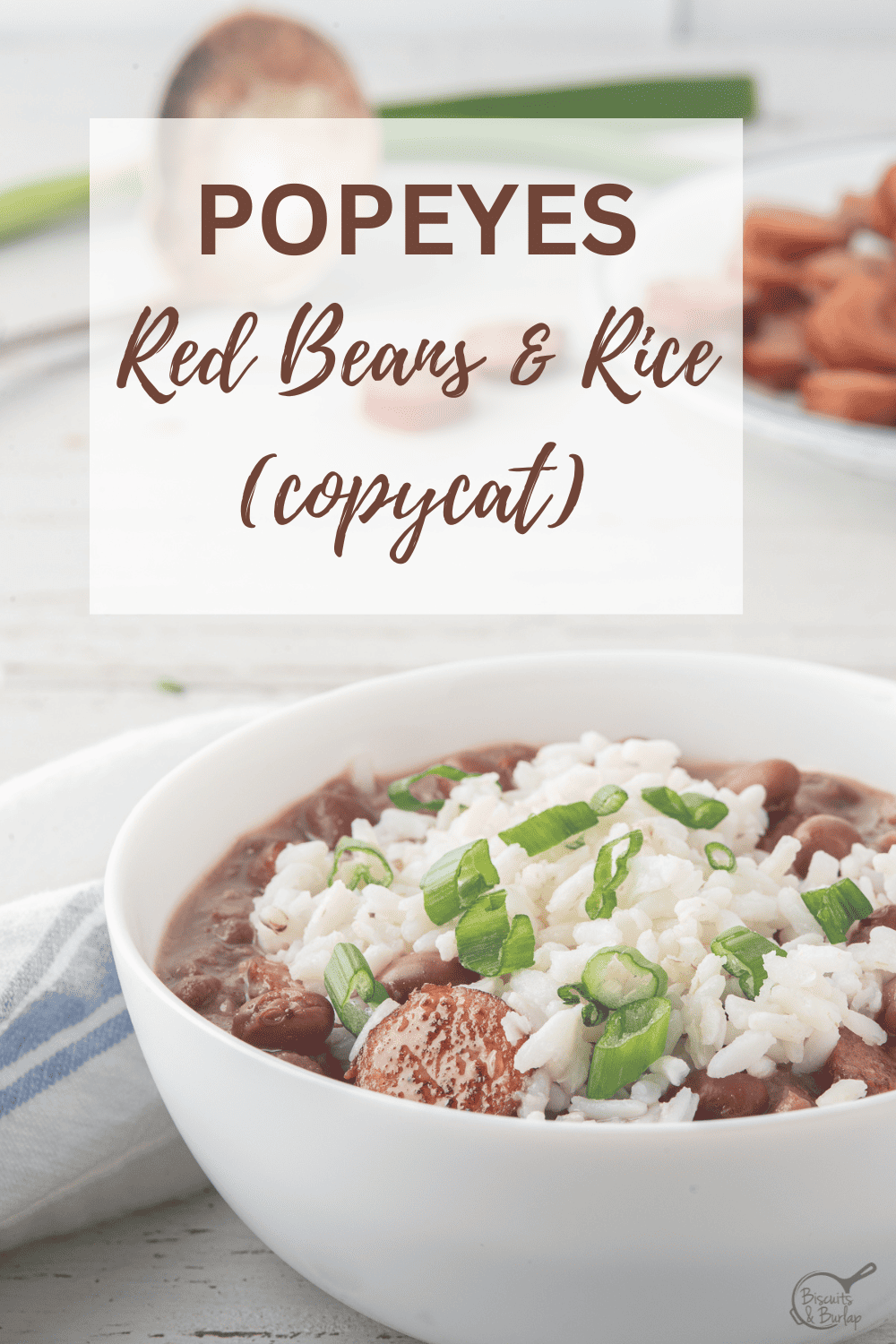 Popeyes Red Beans and Rice (copycat)