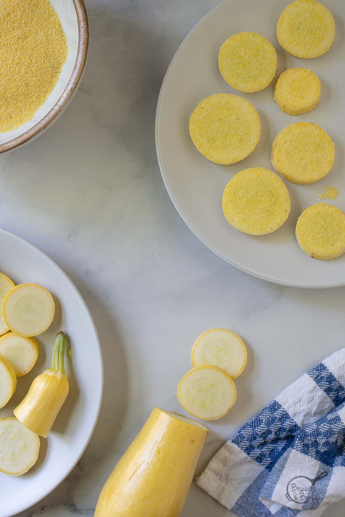 ingredients for this fried squash recipe