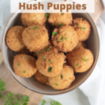 pin image for Cajun hush puppy recipe.