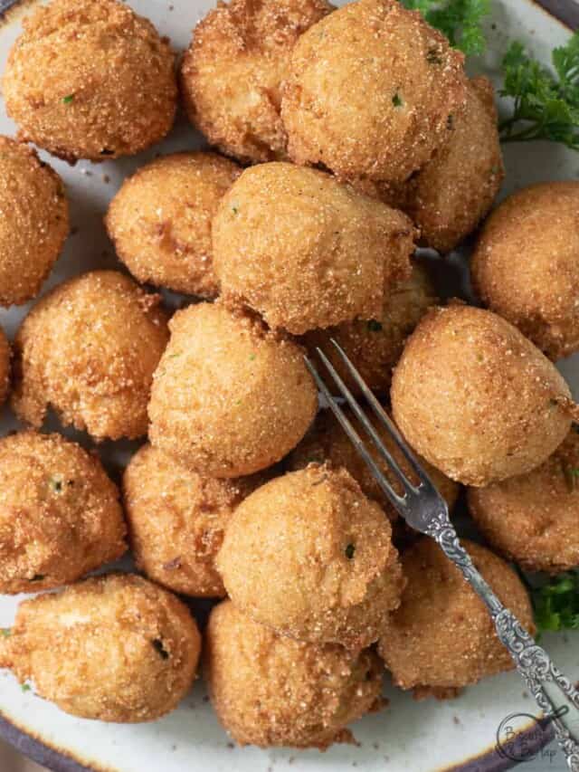 CAJUN STYLE HUSH PUPPIES Biscuits & Burlap