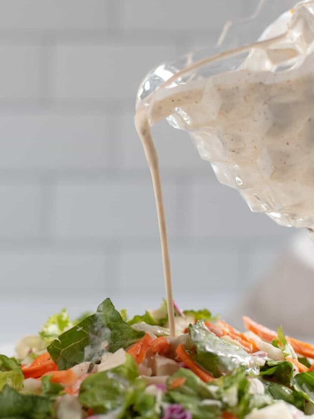 Cajun Style Salad Dressing Biscuits & Burlap