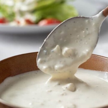 Facebook image for Gorgonzola salad dressing.