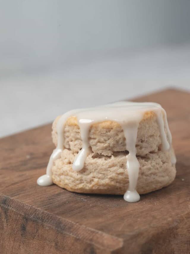 Cinnamon Biscuits with 4 Ingredients Biscuits & Burlap