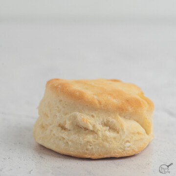 one biscuit.