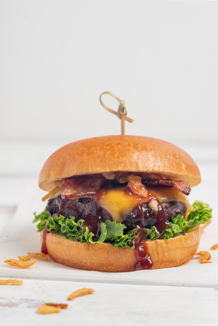 Bourbon Bacon Cheeseburger (better than Wendy's)