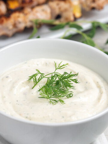 yogurt sauce for chicken.