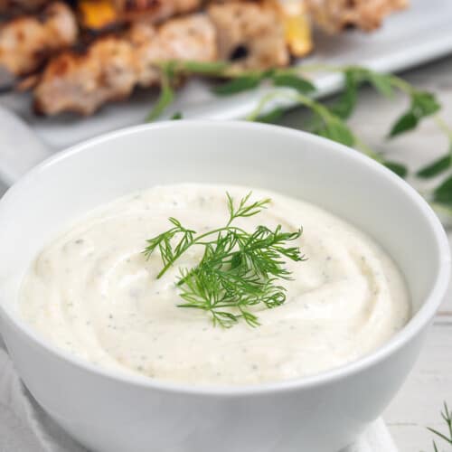 yogurt sauce for chicken.