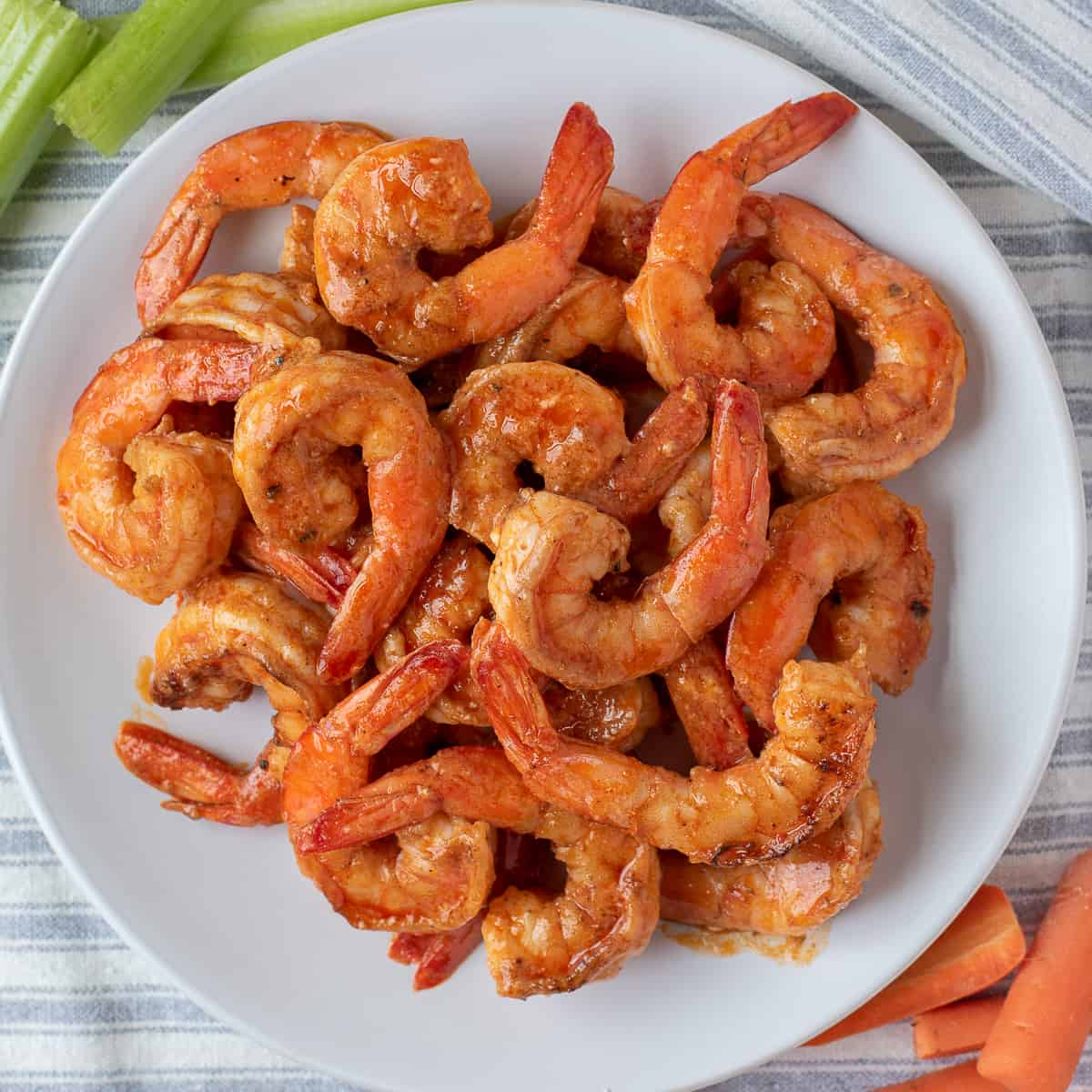 Easiest Buffalo Shrimp