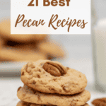 pin image for best pecan recipes.