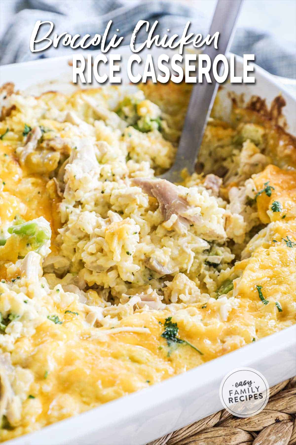 Broccoli Chicken Rice Casserole