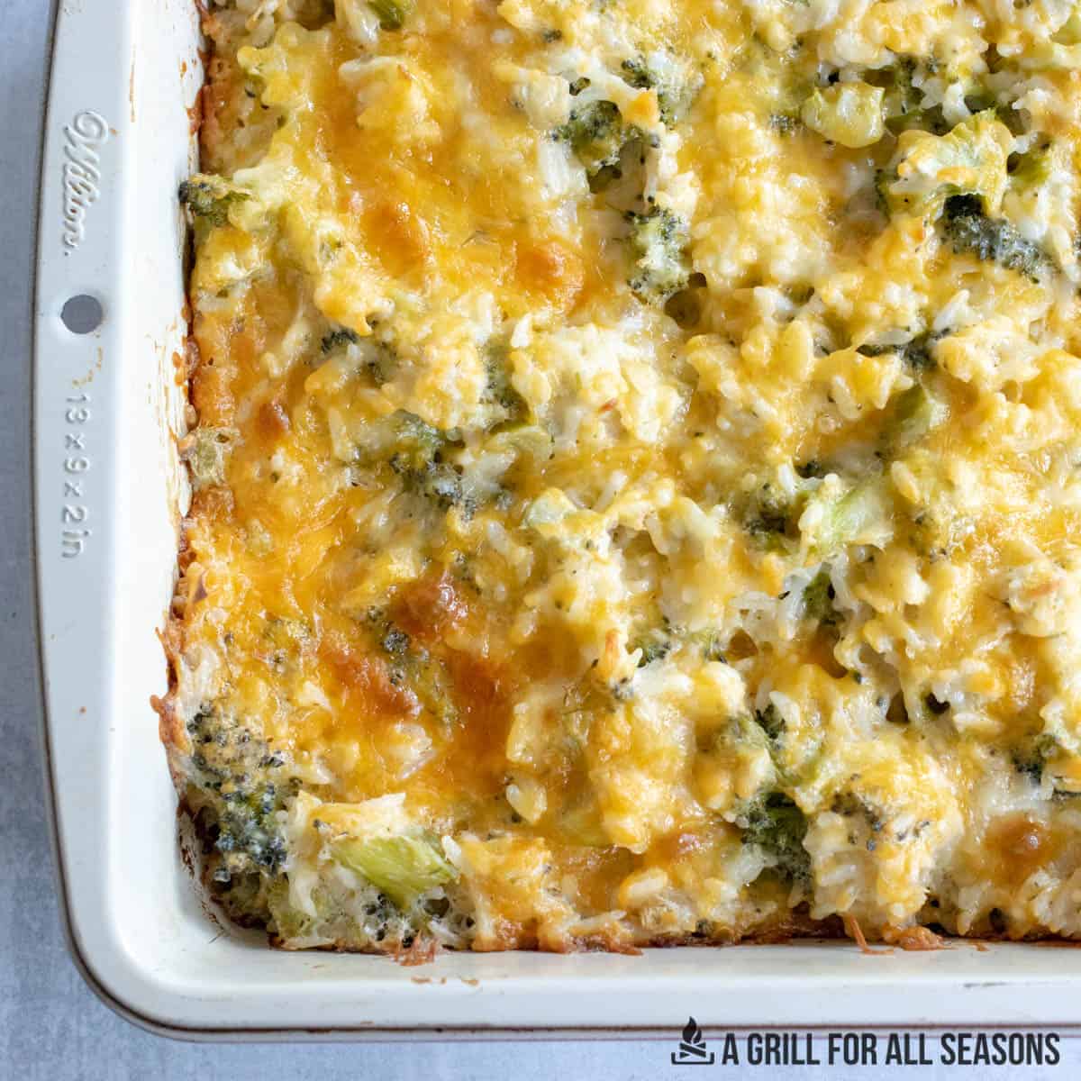 Southern Broccoli and rice casserole