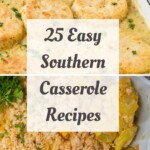 pin image with southern casseroles.