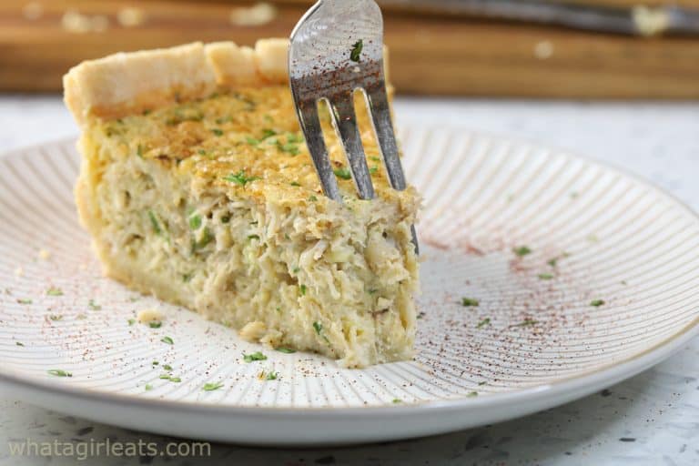 crab quiche