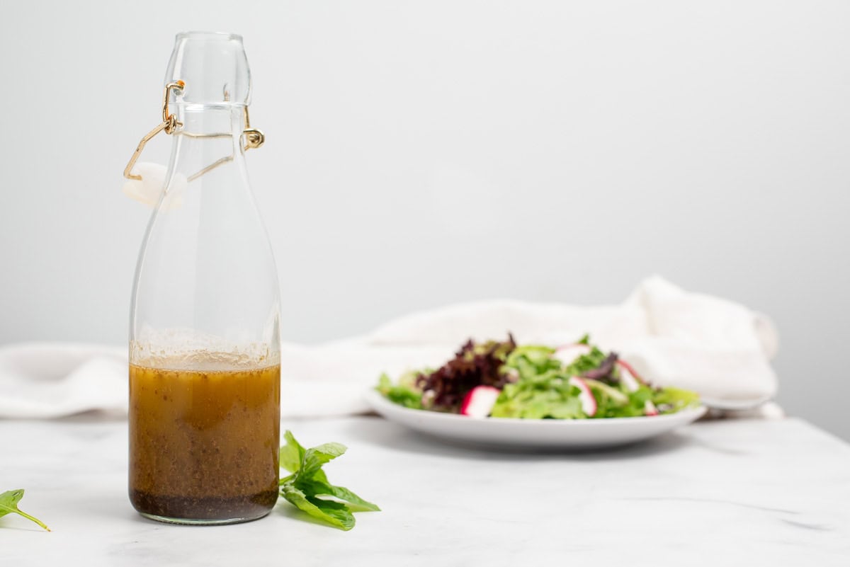 Facebook image of basil balsamic vinaigrette