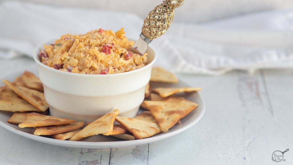 Pepper jack pimento cheese.